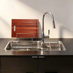 30 in. Single Bowl 304 Stainless Steel Kitchen Sink, Nano-Coated Scratch Resistant Finish