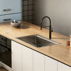 30 in. Single Bowl 304 Stainless Steel Workstation Kitchen Sink