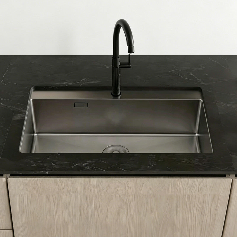 30 in. Single Bowl 304 Stainless Steel Farmhouse Workstation Kitchen Sink, Wide Apron Front