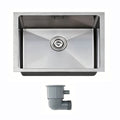 22 in. Single Bowl 304 Stainless Steel Prep Sink with Accessories