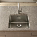 22 in. Single Bowl 304 Stainless Steel Prep Sink with Accessories