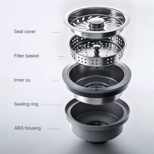 30 in. Single Bowl 304 Stainless Steel Kitchen Sink, Nano-Coated Stone Finish with Accessories Set